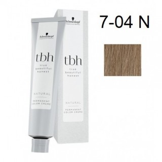 Перманентна фарба для волосся Schwarzkopf TBH Permanent 7-04 N 7-04 N Середній блонд натуральний бежевий 60 мл