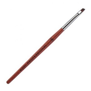 Кисть для геля (размер 6S ворс нейлон, деревянная ручка)