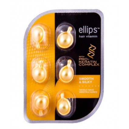 Вітаміни для волосся Ellips Smooth&Silky 6*1