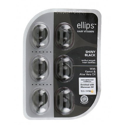 Вітаміни для волосся Ellips Shiny Black 6*1