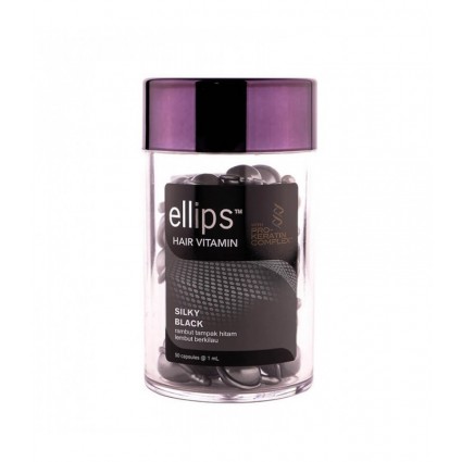 Вітаміни для волосся Ellips Silky Black  50*1 мл (1 ШТУКА)