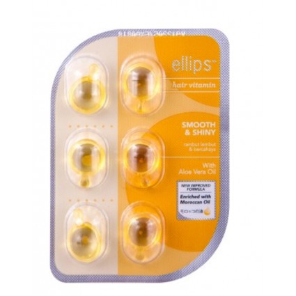 Вітаміни для волосся Ellips Smooth&Shiny 6*1