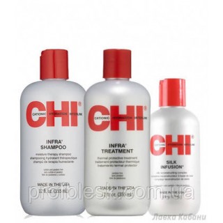 Chi Infra (Шамп+шелк+маска) по 177 мл