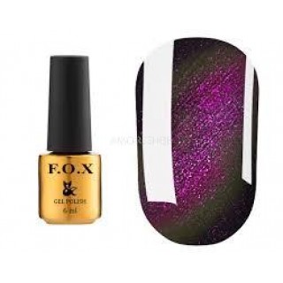 F. O. X gel-polish gold Cat eye 9D 001, 6 ml