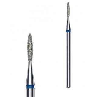 Фреза алмазна Staleks Expert полум'я синє 1,6 мм/8мм