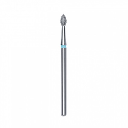 Фреза алмазна Staleks-почка гостра синя діаметр 2,5 мм/роба частина 4,5 мм