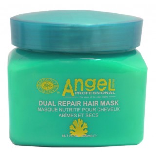 Маска подвійної дії для пошкодженого волосся Angel Professional Dual Repair Shampoo 500 мл