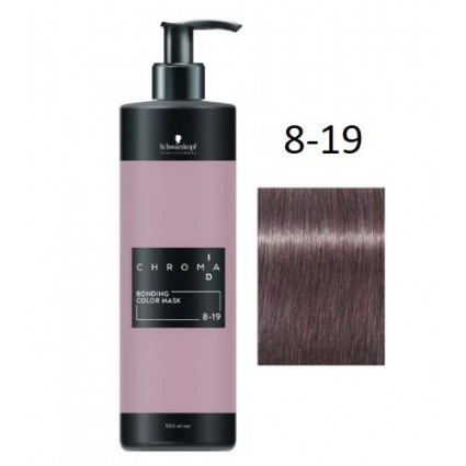 Тонуюча бондінг-маска Schwarzkopf Chroma ID Bonding Color Mask 8-19 Світло-русявий Сандре Фіолет 500 мл