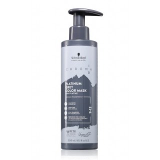 Інтенсивна бондінг-маска для фарбування волосся Schwarzkopf Professional Chroma ID Color Mask 9-12 Платиново-Сірий 300 мл