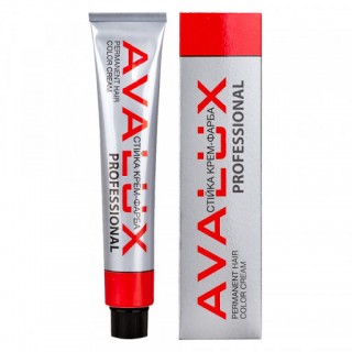 Стійка перманентна крем-фарба Avalux Pernament Hair Color Cream 100 мл