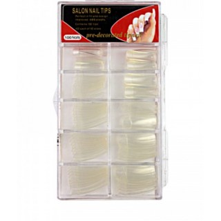 Типси для нарощування нігтів Salon Professional натуральні 100 шт