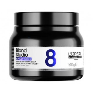 Бальзам для освітлення волосся L'Oreal Professionnel Blond Studio Bonder Inside Purple Lightening Balm 500 мл