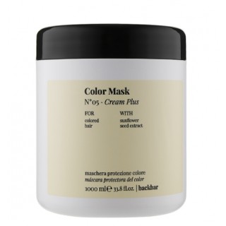 Маска легка для захисту фарбованого волосся Farmavita Back Bar Color Mask Cream Plus No 5 1000 мл