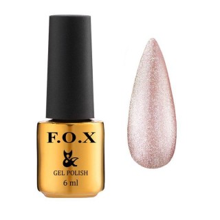 F. O. X gel-polish gold Crystal Cat Eye 001 6 ml