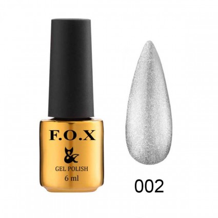 F. O. X gel-polish gold Crystal Cat Eye 002 6 ml F. O. X gel-polish gold Crystal Cat Eye 002 6 ml