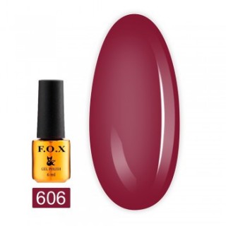 606 F. O. X gel-polish Euphoria, 6 ml