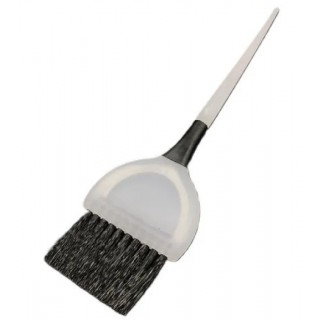 Пензлик для фарбування білий з чорною щетиною PROline В-45