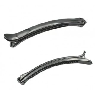 Зігнутий затискач з зубчиками PROline СН89239 чорний