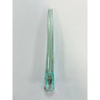 Зажим Proline пластик+алюміній прогумований прозорий з круглим носиком 9,5 см 1 шт