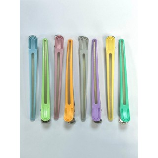 Зажим Proline кольоровий пластик+алюміній прогумований 12.2 см 1 шт