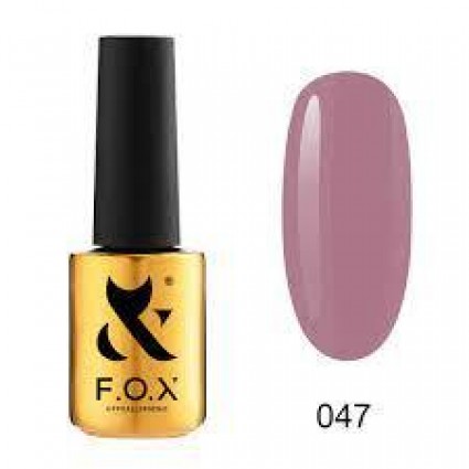 Гель-лак F.O.X Spectrum Gel Vinyl 047 попелясто-рожевий 7 мл