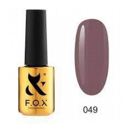 Гель-лак F.O.X Spectrum Gel Vinyl 049 коричневий 7 мл