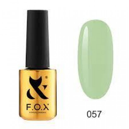 Гель-лак F.O.X Spectrum Gel Vinyl 057 зелений 7 мл
