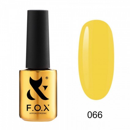 Гель-лак F.O.X Spectrum Gel Vinyl 066 лимонний 7 мл