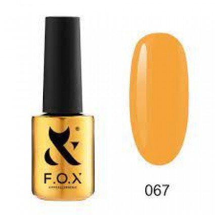 Гель-лак F.O.X Spectrum Gel Vinyl 067 жовтогарячий 7 мл