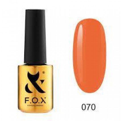 Гель-лак F.O.X Spectrum Gel Vinyl 069 помаранчево-персиковий 7 мл