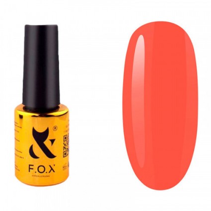 Гель-лак F.O.X Spectrum Gel Vinyl 071 жовтогарячий 7 мл