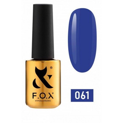 Гель-лак F.O.X Spectrum Gel Vinyl 061 синій 7 мл
