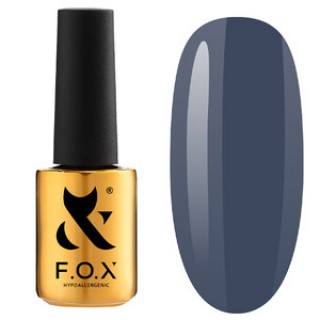 Гель-лак F.O.X. Spectrum Gel Vinyl 102 приглушений синій 7 мл