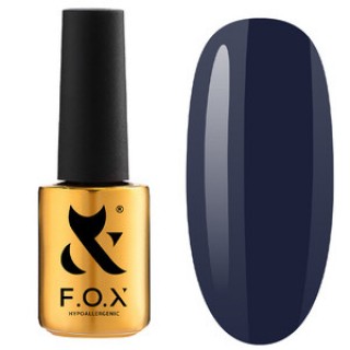Гель-лак F.O.X. Spectrum Gel Vinyl 103 темно-синій 7 мл