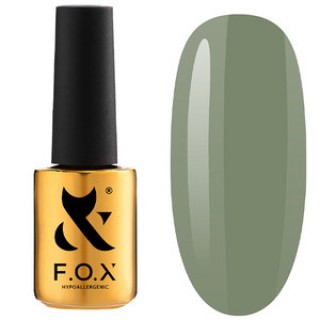 Гель-лак F.O.X. Spectrum Gel Vinyl 108 блідий сіро-зелений 7 мл
