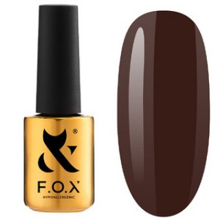 Гель-лак F.O.X. Spectrum Gel Vinyl 119 коричнево-бордовий 7 мл