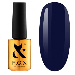 Гель-лак F.O.X. Spectrum Gel Vinyl 128 темно-синій 7 мл