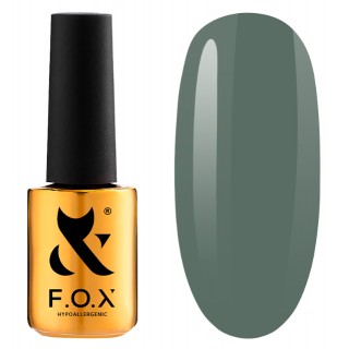 Гель-лак F.O.X. Spectrum Gel Vinyl 131 сіро-зелений 7 мл