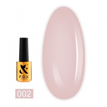 Гель-лак F.O.X gel-polish gold French Classic 002 нюдовий рожевий 7 мл