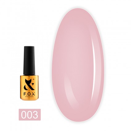 Гель-лак F.O.X gel-polish gold French Classic 003 нюдовий рожевий 7 мл