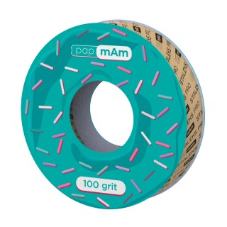 Запасний блок файл-стрічки papmAm для пластикової котушки Bobbinail Staleks Pro 100 грит ATSC-100