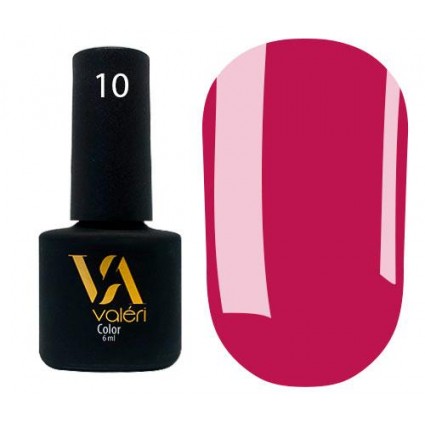 Гель-лак Vaлерi Color 010 темно-рожевий 6 мл