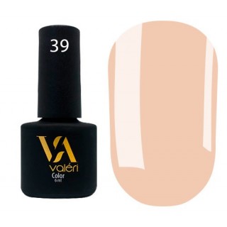 Гель-лак Vaлерi Color 039 пастельний персиковий 6 мл