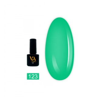 Гель-лак Vaлерi Color 123 Яскравий світло-зелений 6 мл