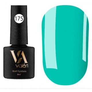 Гель-лак Valeri Gel Polish Color 175 бірюзовий 6 мл