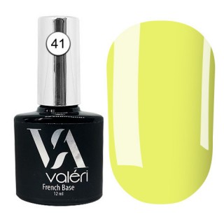 Камуфляжна база для нігтів Valeri Neon Base 41 лаймовий 12 мл