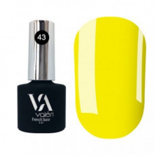 Камуфляжна база для нігтів Valeri Neon Base 43 жовтий 6 мл