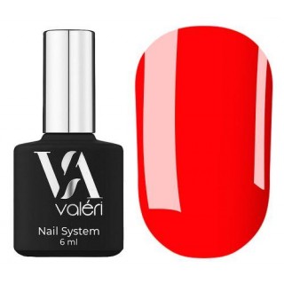 Камуфляжна база для нігтів Valeri Neon Base 44 червоний 6 мл