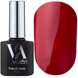 Камуфляжна база для нігтів Valeri Color Base 46 класичний червоний 12 мл