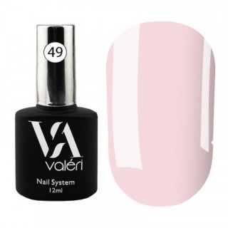 Камуфляжна база для нігтів Vaлерi Color Base 49 пудровий рожевий 12 мл